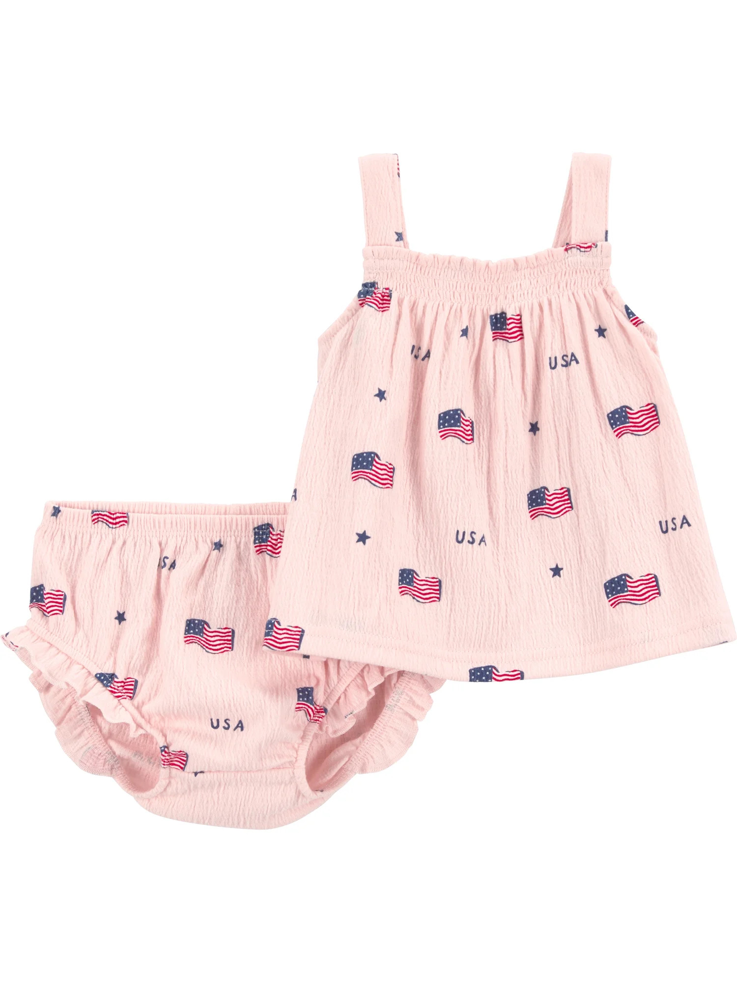 Carter's Child of Mine Baby Girl Outfit Set, 2-Piece, Sizes Preemie-12 Months | Walmart (US)