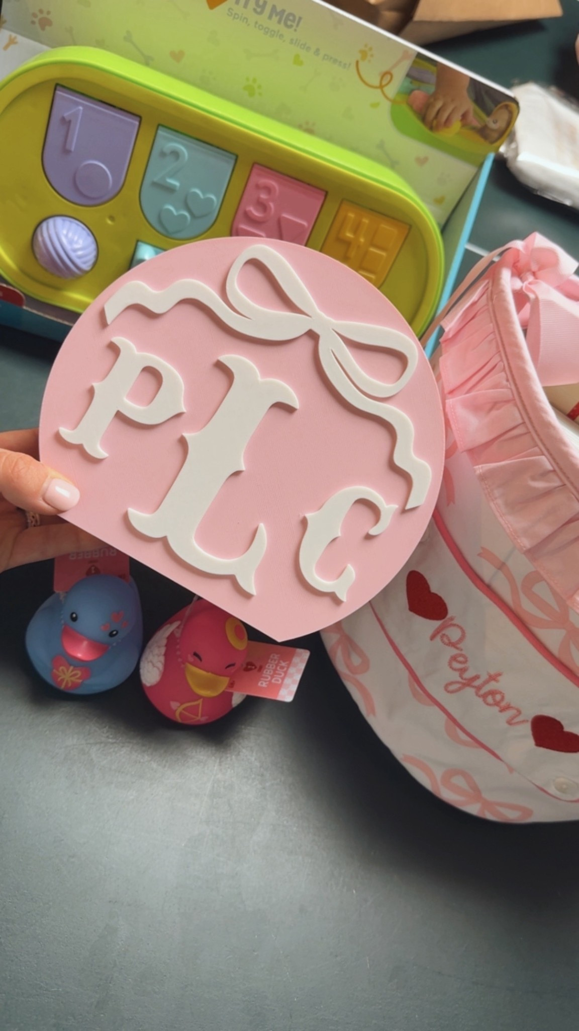 Custom monogram piggy bank for kids 

#LTKValentine #LTKBaby #LTKKids