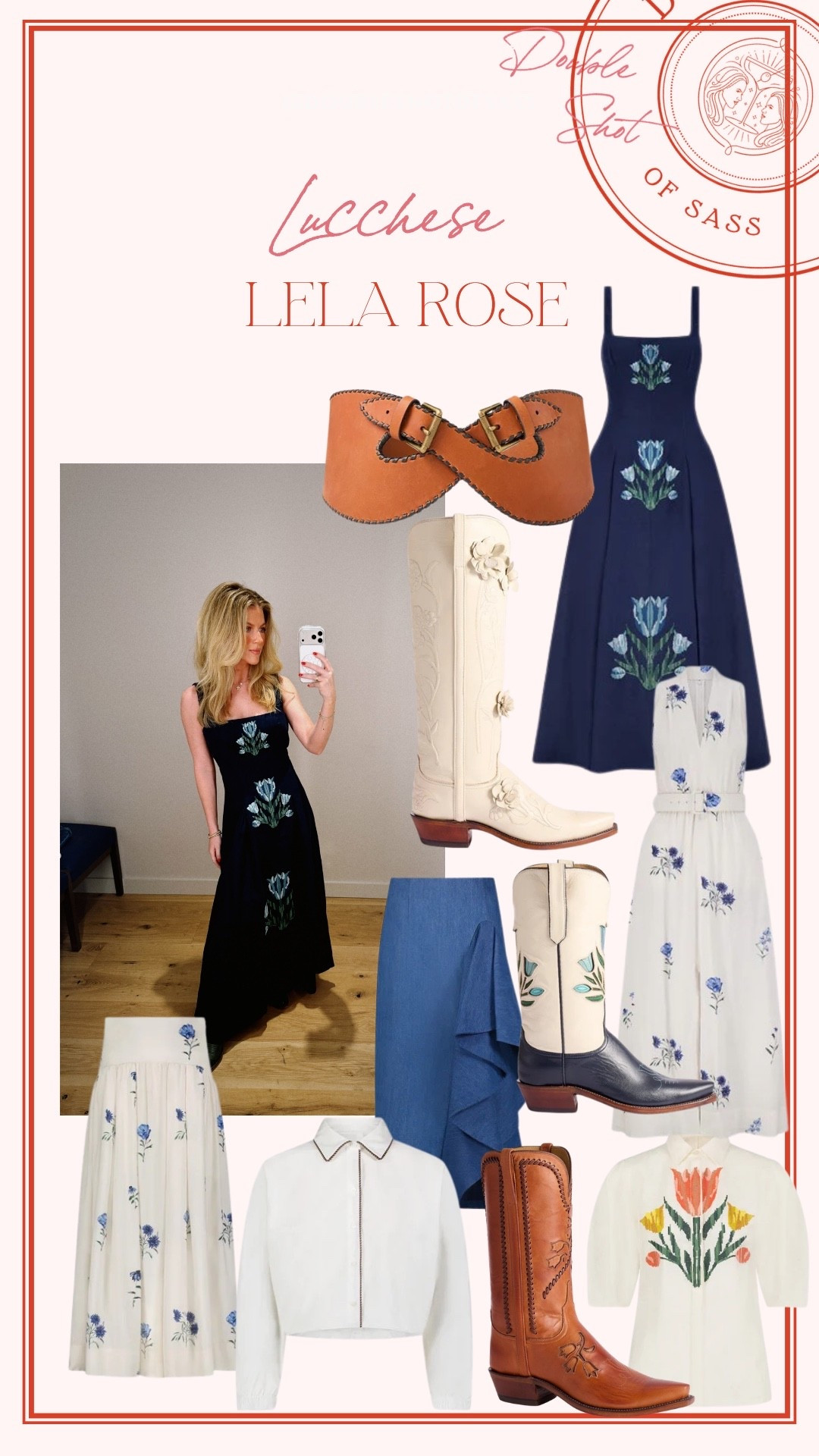 Lela Rose Lucchese Collection //