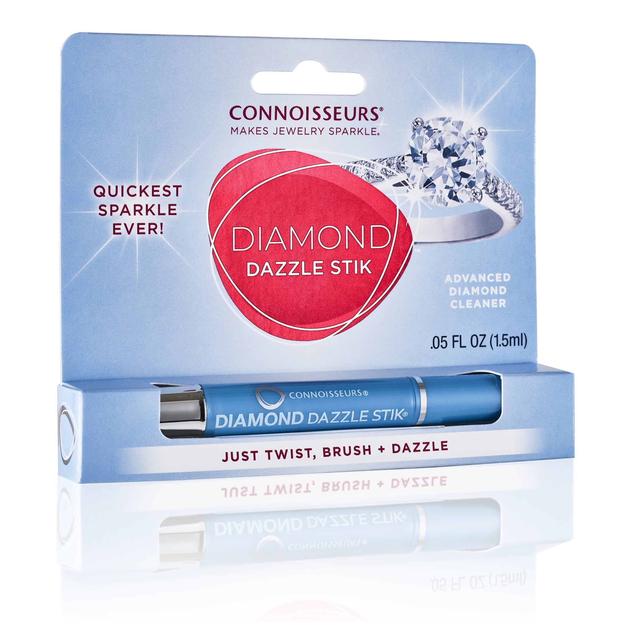 Connoisseurs Diamond Dazzle Stik Jewelry Cleaning Pen Makes Diamond Rings Sparkle Like New | Walmart (US)