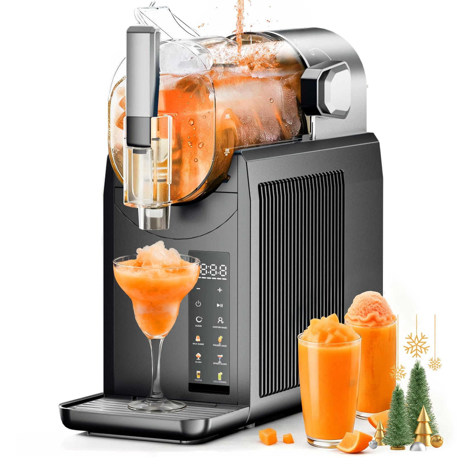 Slushie Machine for Home, Professional Frozen Drink Maker - No Ice Needed, Auto Clean, 6 Preset P... | Amazon (US)