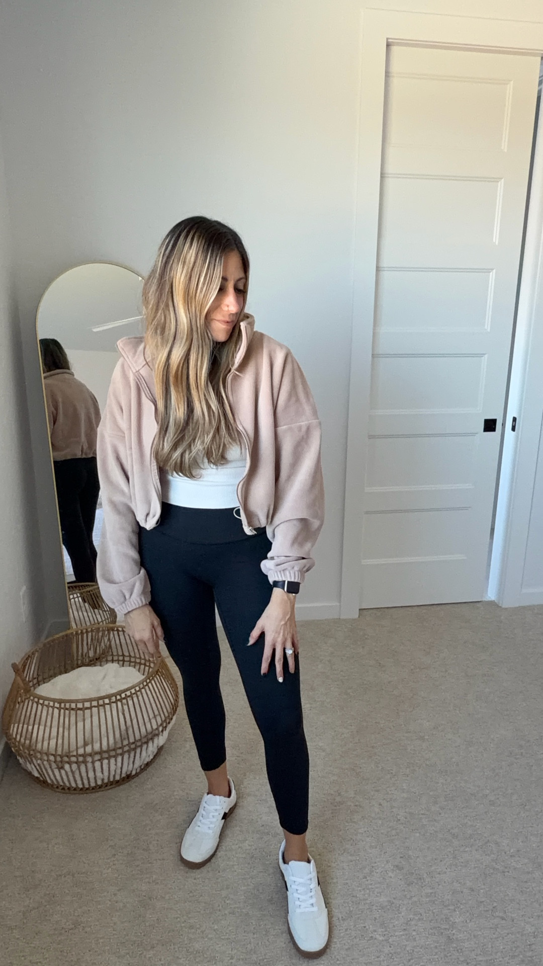 QINSEN Women’s Full Zip Fleece Short Jacket – the perfect cozy sherpa crop coat for fall and winter! This camel zip-up jacket is soft, warm, and flattering with an adjustable bungee waist and long sleeves that fit tall girls perfectly. Comes in multiple colors and layers beautifully with leggings or joggers for an athleisure outfit, or jeans and boots for an everyday casual look. Great for travel days, errands, or post-workout wear.
⭐️Wearing size small in camel 
⭐️ Affordable Amazon find
⭐️ Soft fleece sherpa material
⭐️ Warm, cozy, and stylish


#LTKActive #LTKFindsUnder50 #LTKTravel