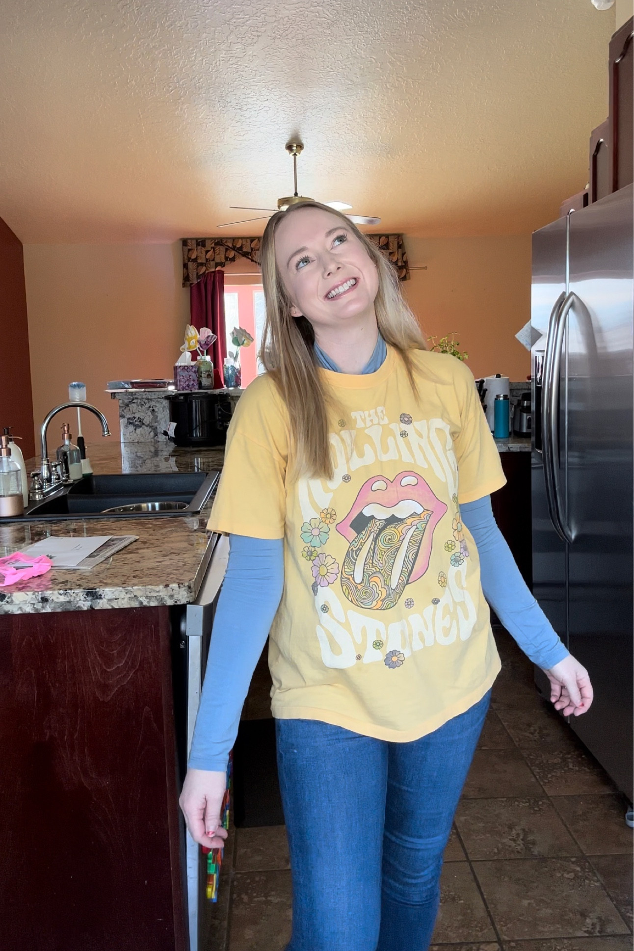 Oversized Rolling Stones Graphic Tee under $10 with code: SPRINGLTK

#LTKfindsunder50 #LTKSpringSale #LTKsalealert