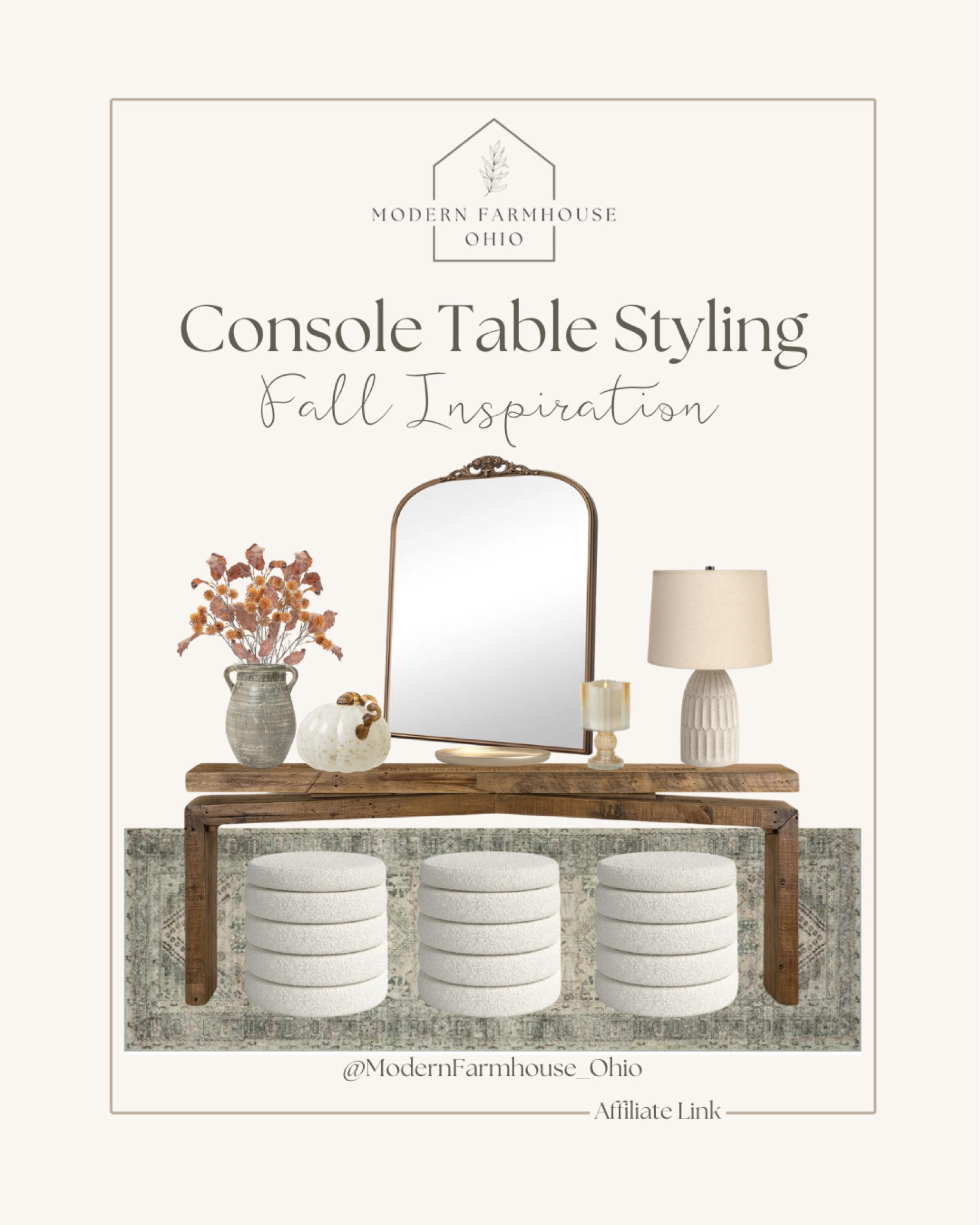 Console table styling for fall! All products are from Wayfair and are on sale during their fall sale now! 

#LTKSeasonal #LTKHome #LTKFallSale