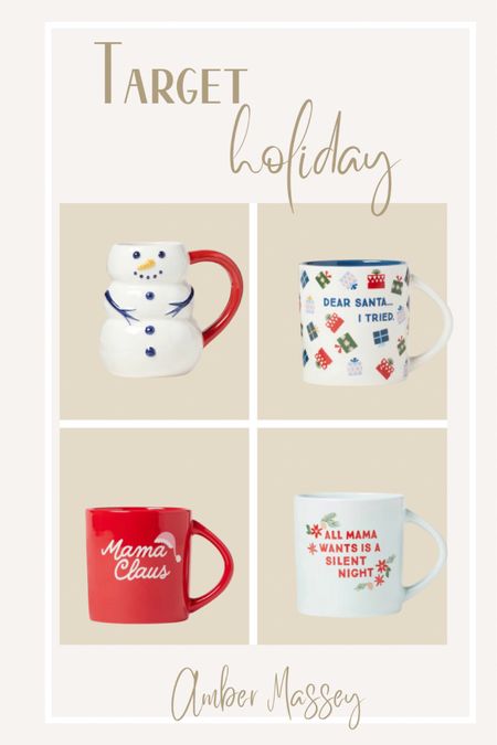 Get cozy and stay warm with these cute holiday mugs. 

#LTKHoliday #LTKSeasonal #LTKhome