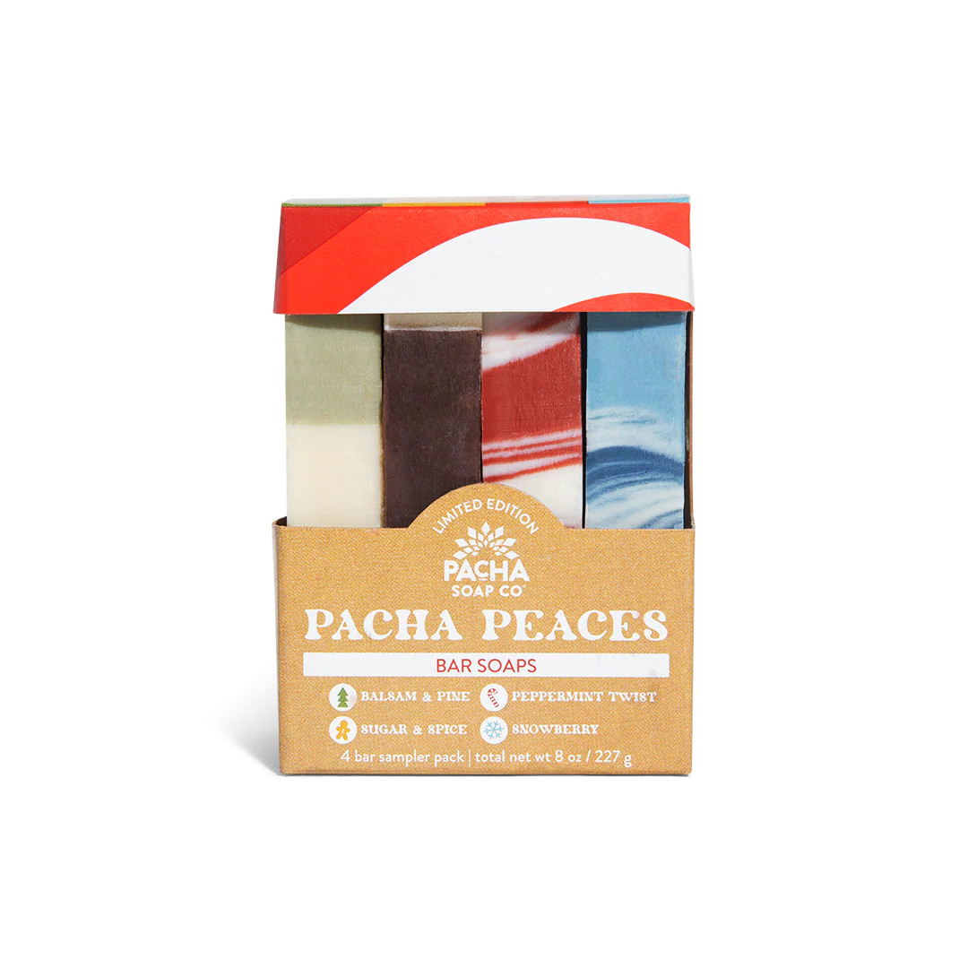 Holiday Pacha Peaces Bar Soap Gift Set | Pacha Soap Co. | Pacha Soap Co.