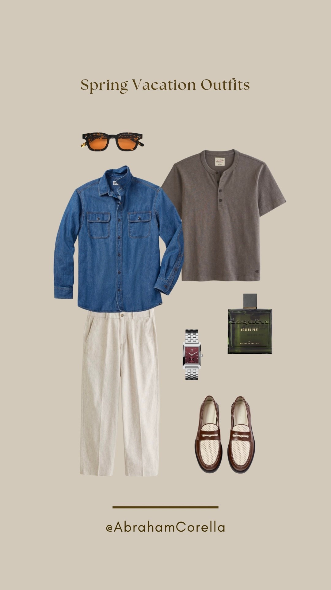 An easy outfit for a spring vacation! 🌱 

🏷️: men’s fashion , men’s outfits , spring , spring outfits , vacation outfits idea

#LTKootd #LTKMens #LTKTravel