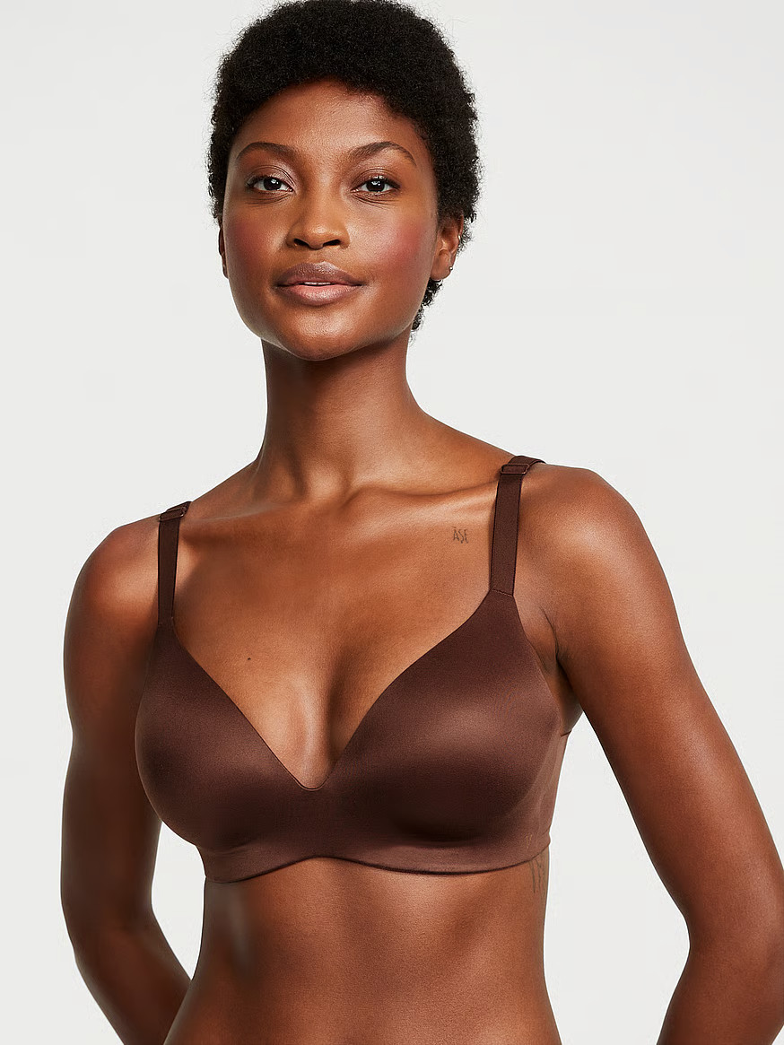 Buy Infinity Flex Perfect Shape Wireless Push-Up Bra, Purest Pink - Order Bras online - Victoria'... | Victoria's Secret (US / CA )