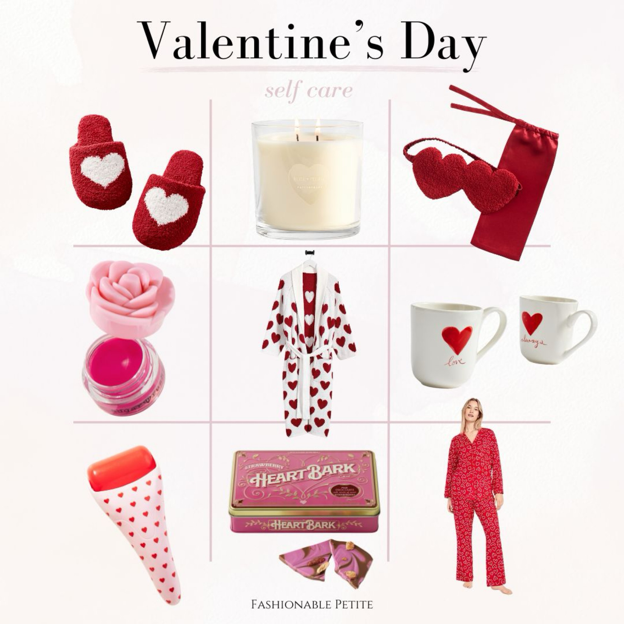 Valentine’s Day night in! 

V day, Valentine’s Day, self care, heart pajamas, Valentine’s Day decor 

#LTKFindsUnder100