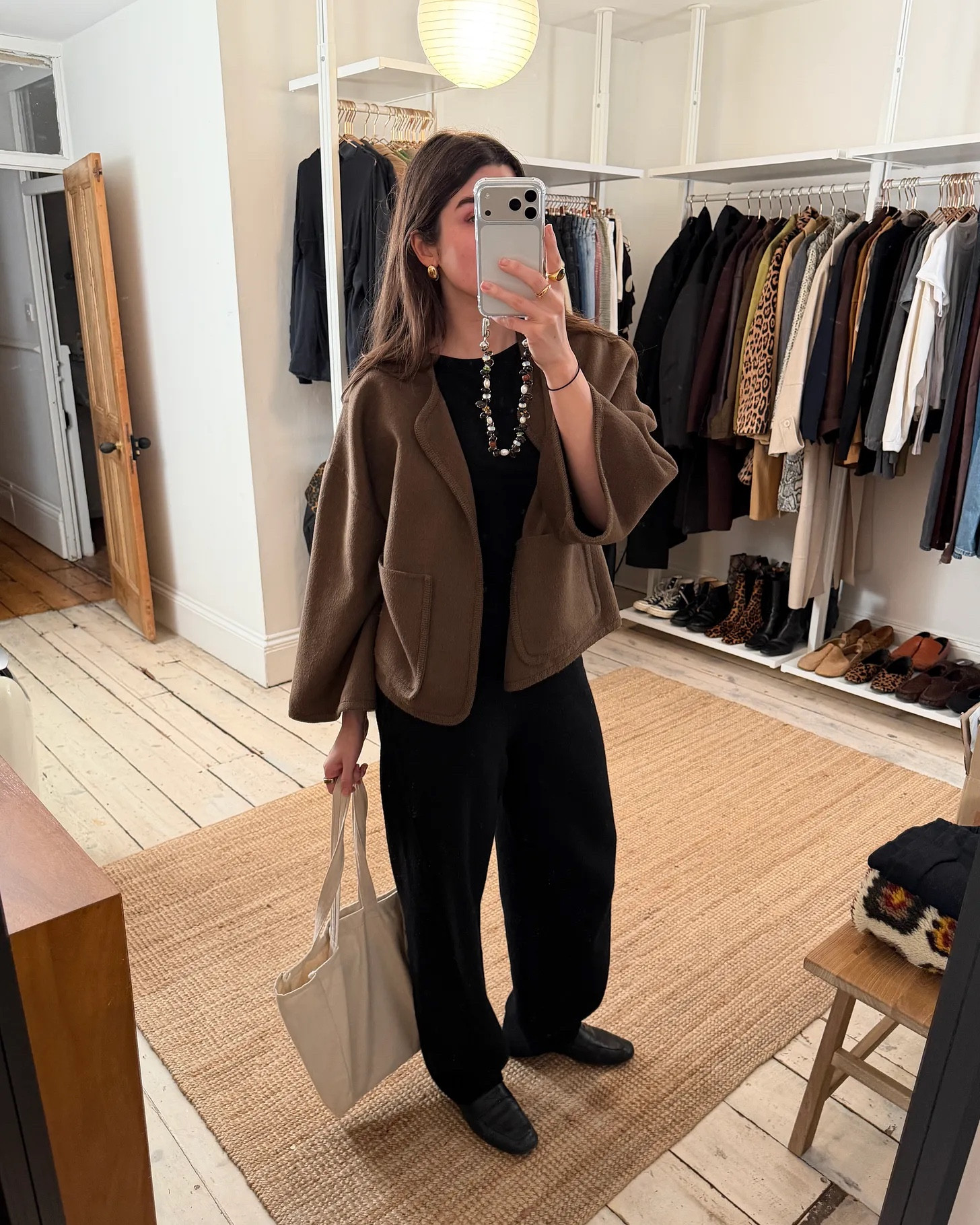 Outfits of the week - relaxed oversized jacket By Malene Birger, boiled wool trousers and Le Monde Beryl Penny Loafers, similar linked below

#LTKwinter #LTKstyletip