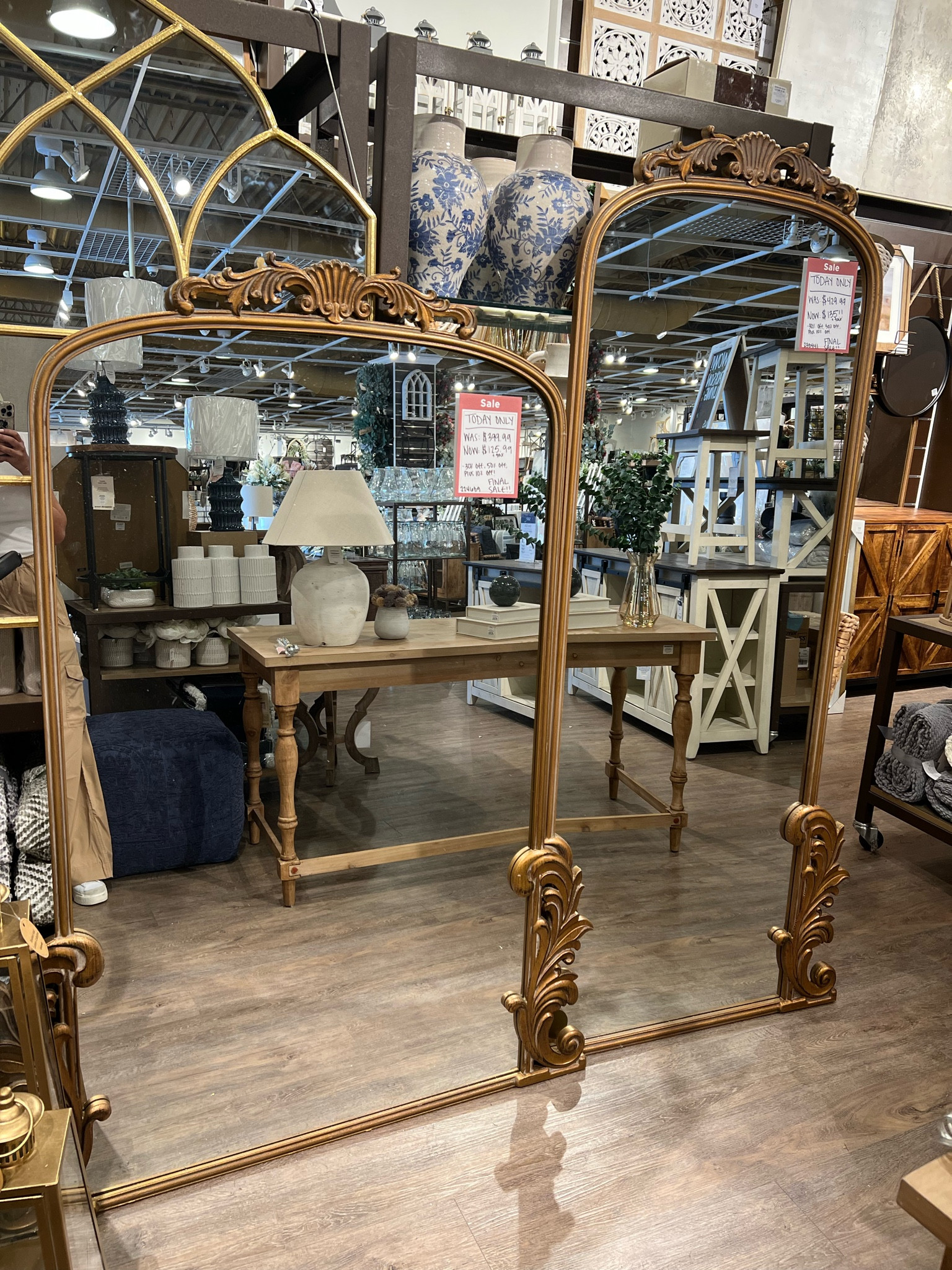 Anthropology dupe mirror large mirror full length mirror 

#LTKhome #LTKsalealert #LTKFind