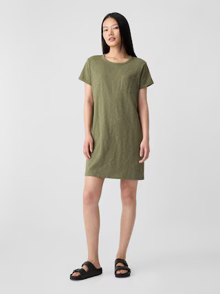 Pocket T-Shirt Dress | Gap Factory