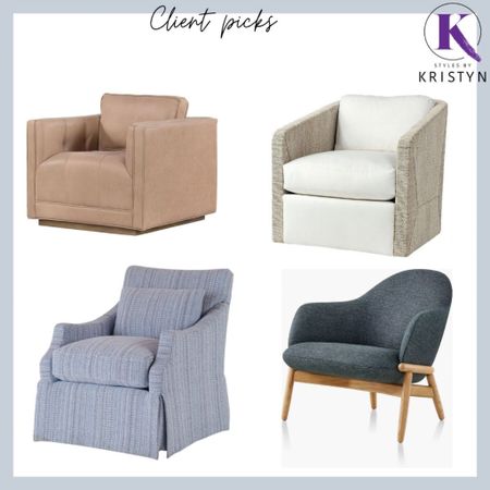 Favorite lounge chairs from SBK clients 

#LTKMostLoved #LTKhome