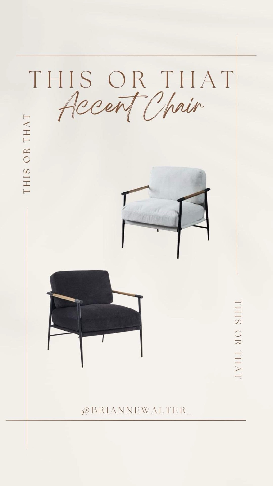This or That: Affordable Accent Chair. 
Are you team black or white for this super affordable, neutral, cozy, accent chair? 


Affordable Home, Neutral Home Inspo, Living Room Accent Chair, Small Accent Chair, Small House, Small Living Room, Neutral, Modern, Organic, Arm Chair, Metal Frame, Chenille Accent Armchair, Wayfair Finds, Wayfair Sale, Wayday, Sale Alert

#LTKOver40 #LTKHome #LTKSaleAlert