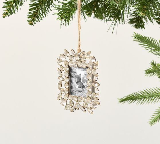 Jeweled Frame Ornament | Pottery Barn (US)