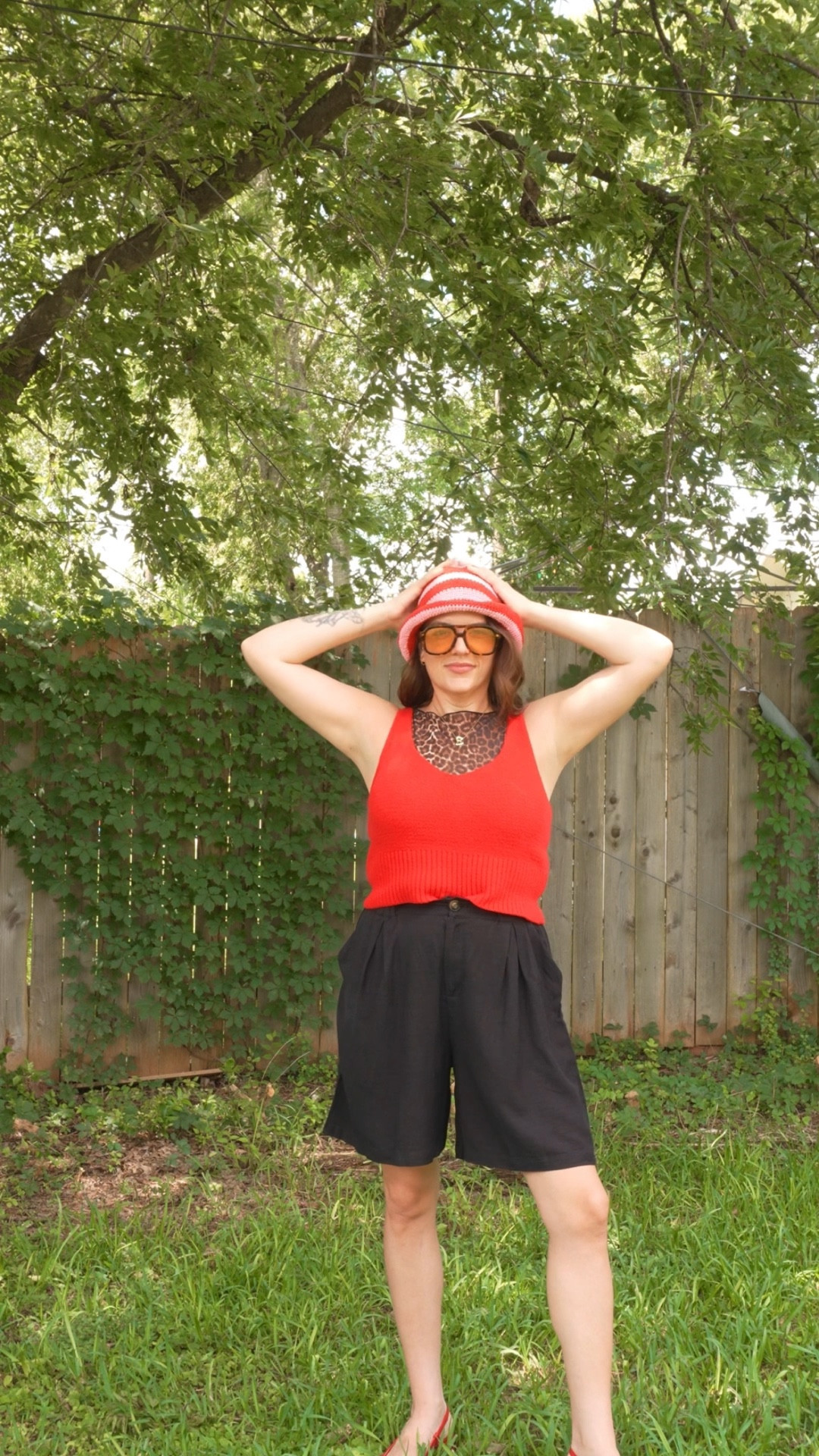 Colorful & cute summer outfit! Wearing a M in the shorts 

#LTKMidsize #LTKFindsUnder50 #LTKSeasonal