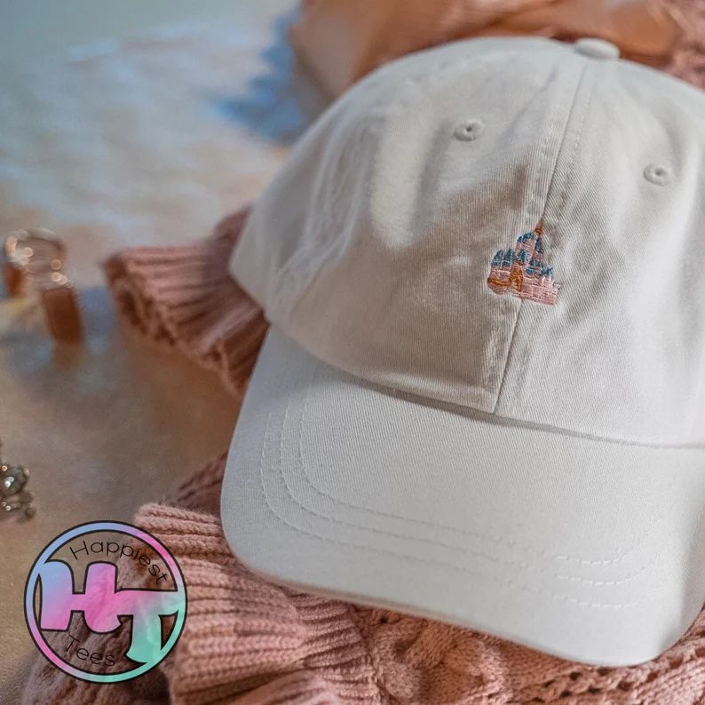 Magical Disney Castle Cap  Baseball Dad Hat  Embroidered | Etsy | Etsy (US)