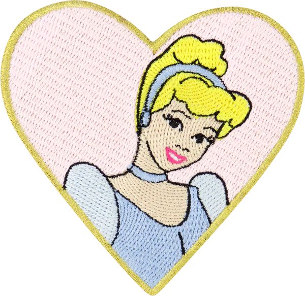 Disney Princess Cinderella Heart Patch | Stoney Clover Lane