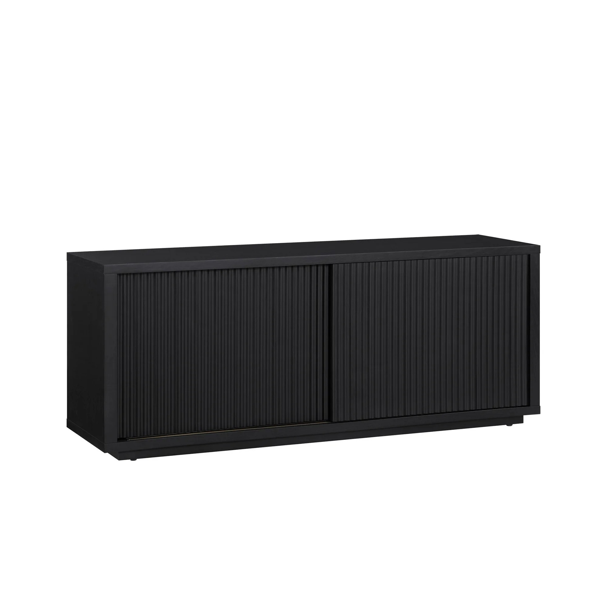 Beautiful Fluted TV Stand for TV’s up to 70” by Drew Barrymore, Rich Black Finish | Walmart (US)