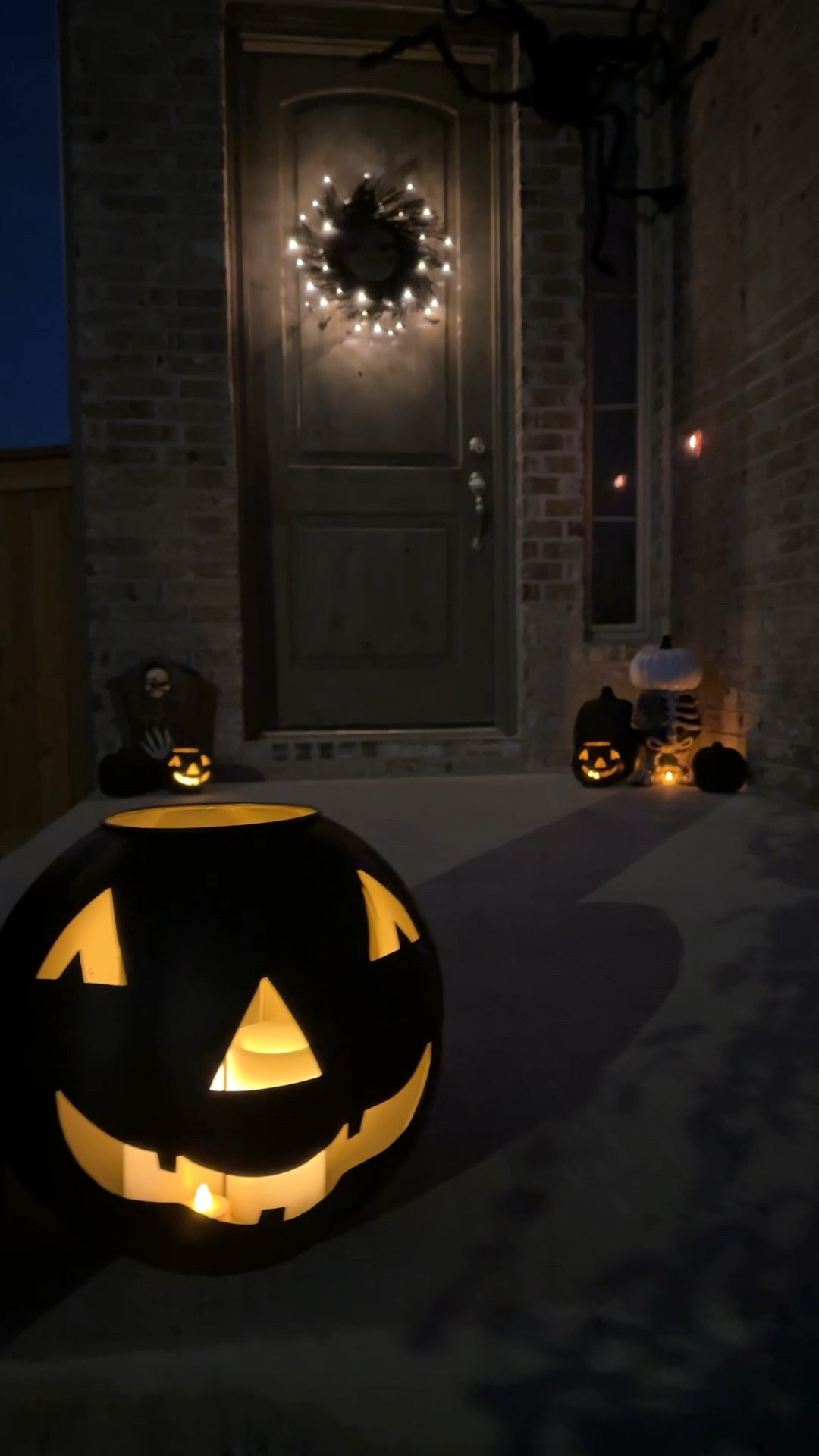 Halloween porch decorations pottery barn Halloween wreath Halloween spider 

#LTKSeasonal #LTKSaleAlert #LTKHome