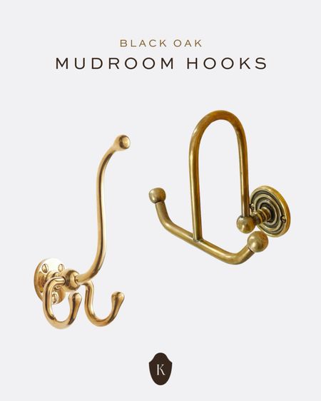 Not your average Home Depot brass hooks. We used these in our mudroom lockers and LOVE the unlaquered brass aesthetic!

#LTKhome
