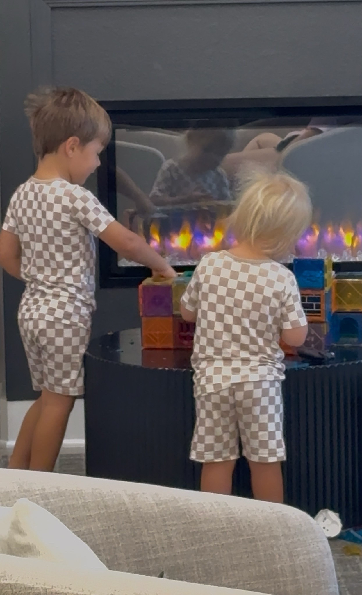Super cute matching pajamas for the kids! They are so soft as well