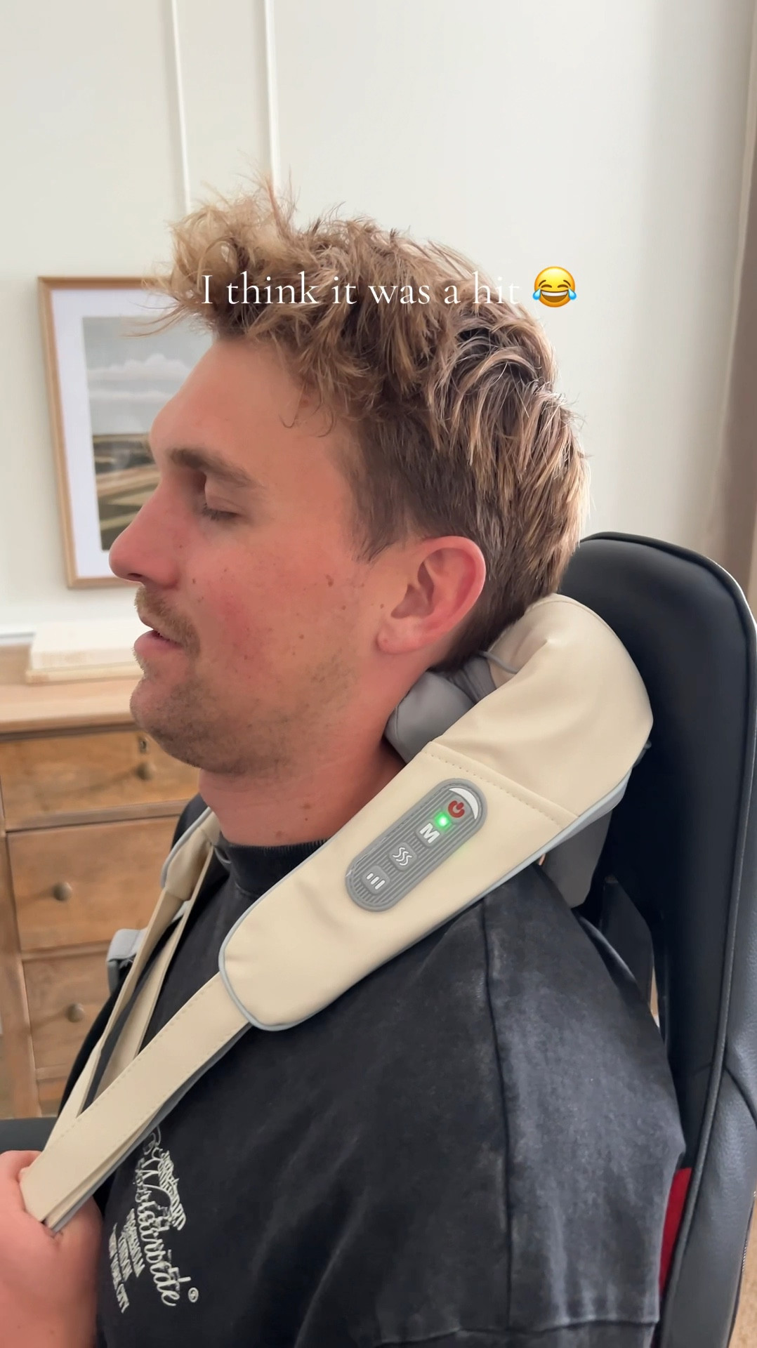 He won’t stop using it now 😂

#LTKHome #LTKWatchNow #LTKSeasonal