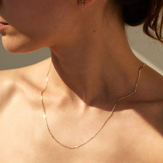 Petite Second Avenue Gold Chain | Catbird