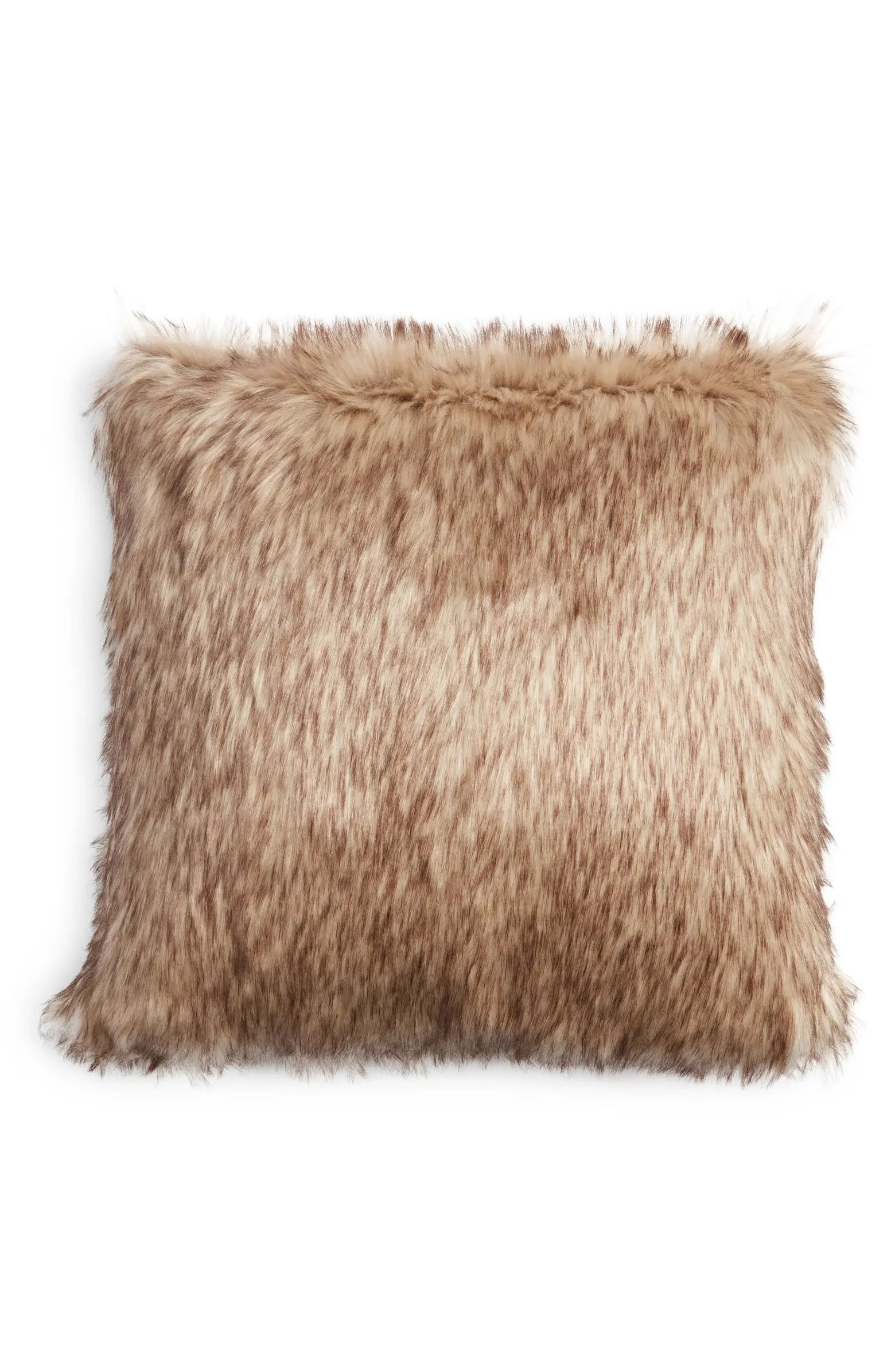 Nordstrom Serene Faux Fur Accent Pillow | Nordstrom | Nordstrom