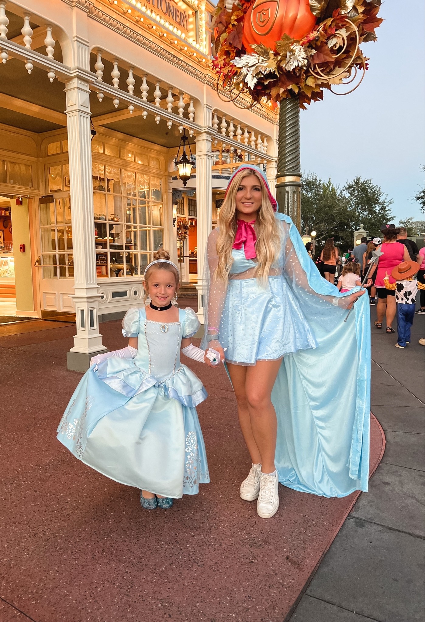 Disney Halloween costume 

Amazon finds Cinderella and fairy godmother 
Toddler and adult Halloween diy
Magic kingdom 

#LTKHalloween #LTKSeasonal #LTKfamily