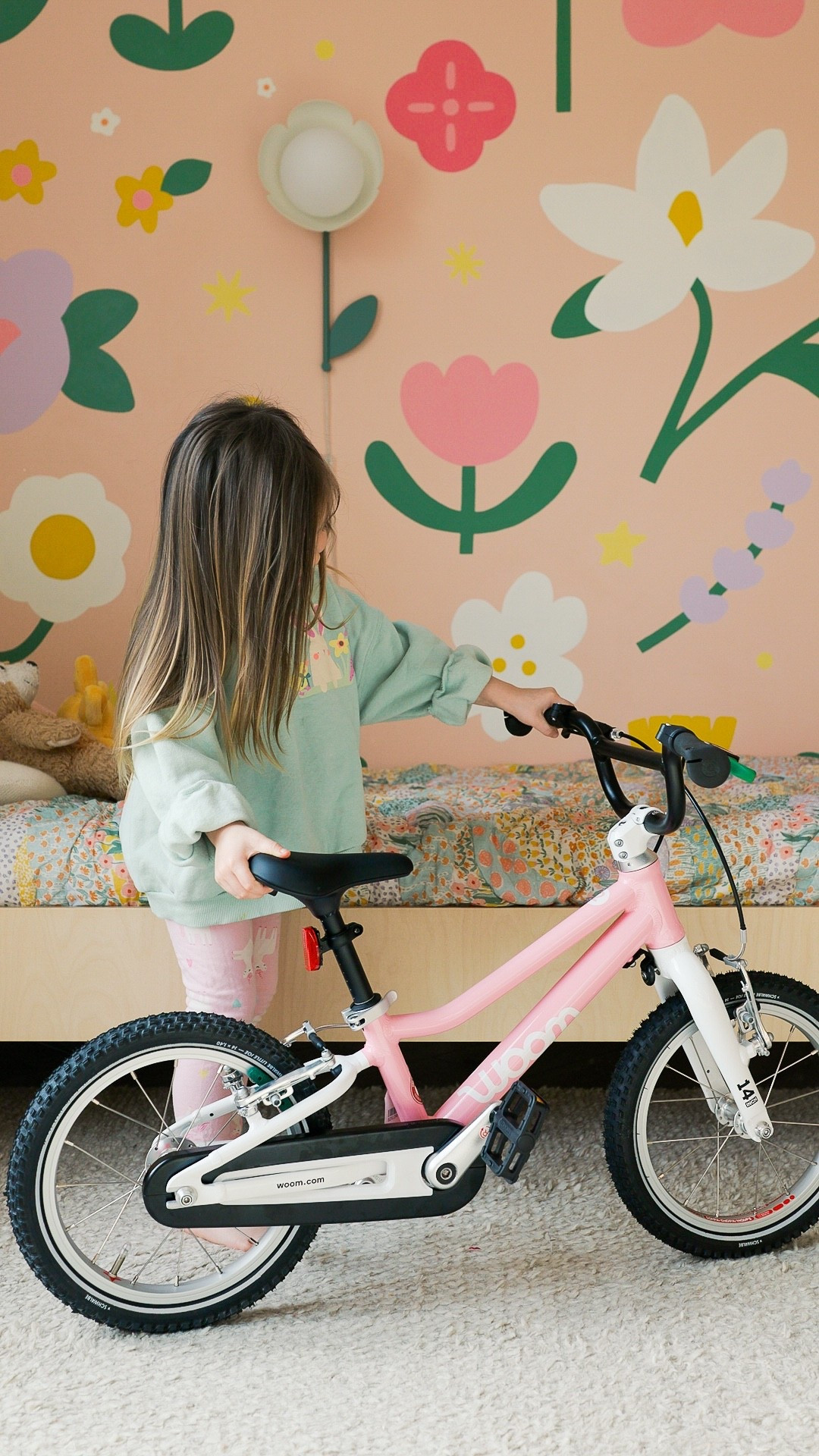 Loving woom’s newest bike color, powder pink. 🩷

#LTKKids
