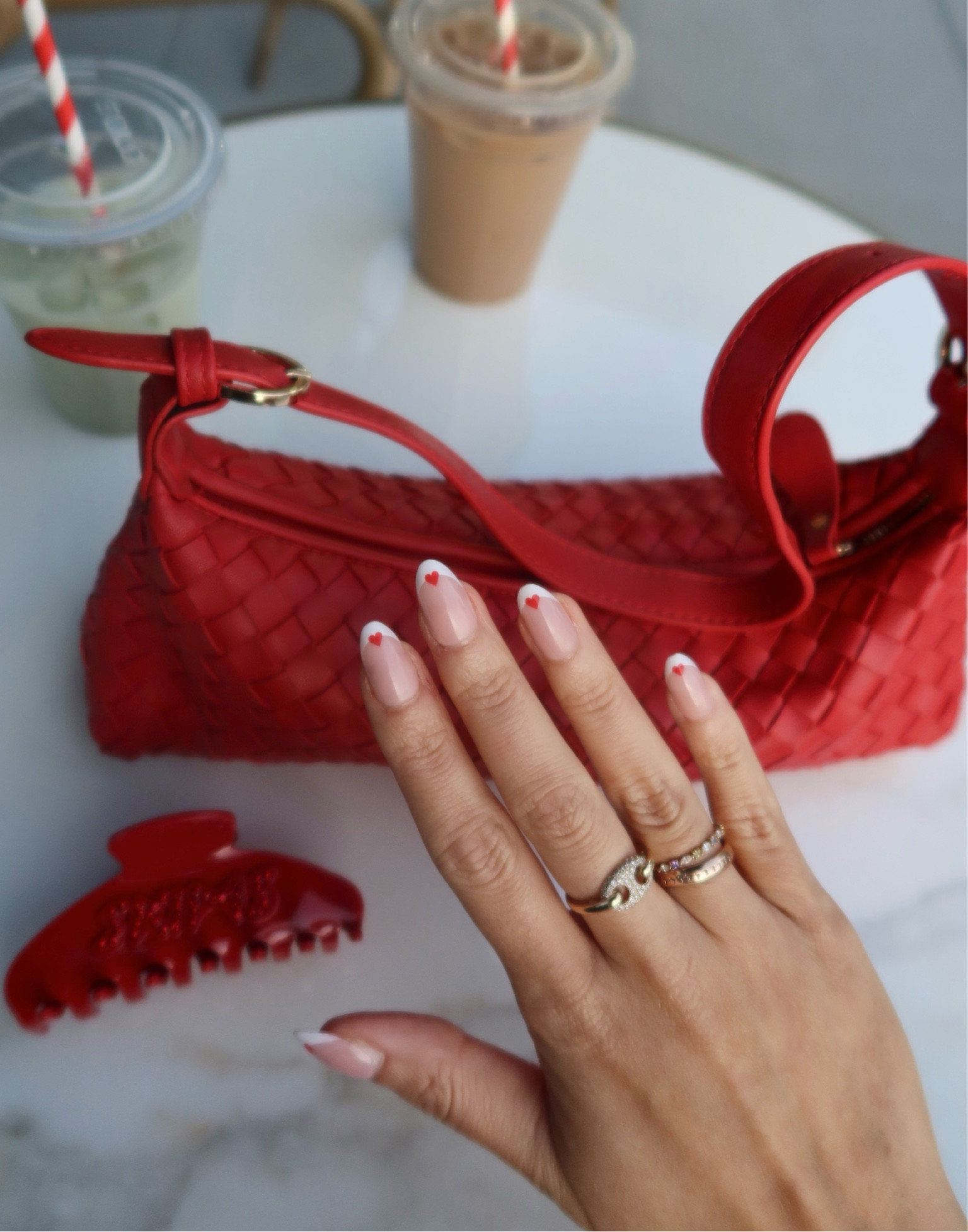 Valentines Day nails 💋

Amazon beauty press on nails 

#LTKFindsUnder50 #LTKBeauty