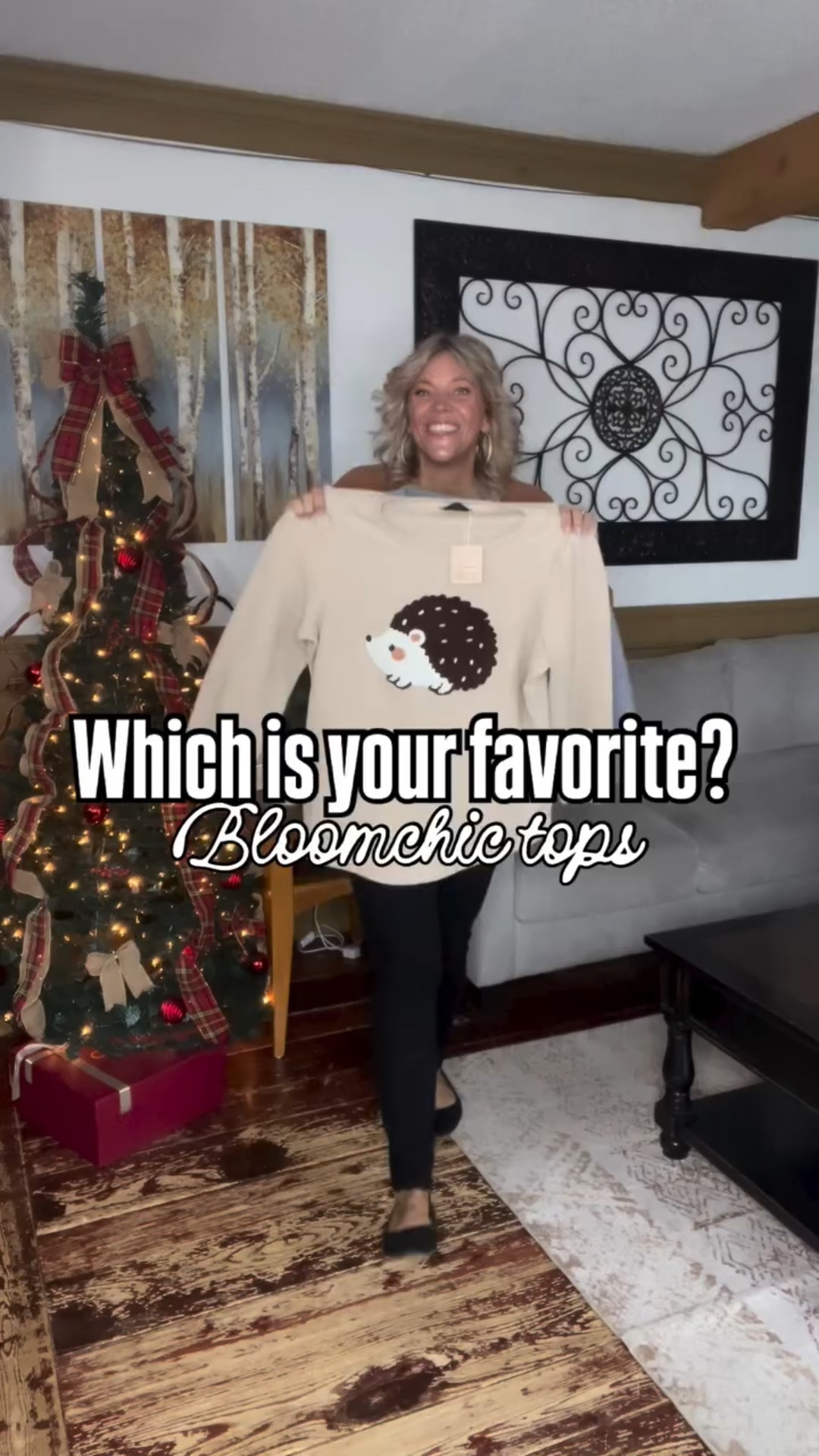 All three of these Bloomchic tops are adorable. From the textured hedgehog 🦔 to the adorable chickens 🐓 and otters 🦦 which is your favorite??? 

#LTKOver40 #LTKMidsize #LTKootd