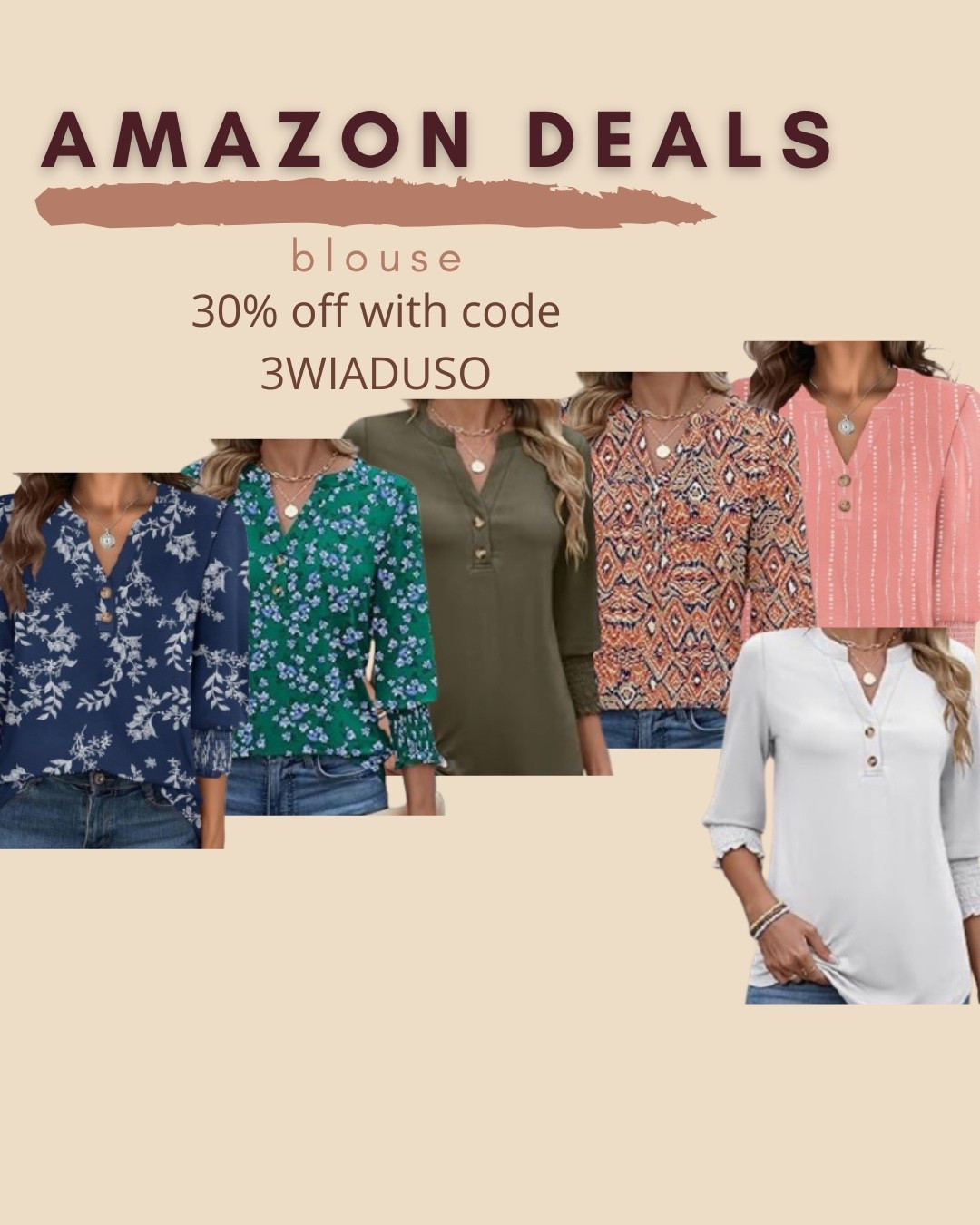 $10 ends 5/12

Amazon fashion
Amazon deals
Blouse
Henley top

#LTKSaleAlert