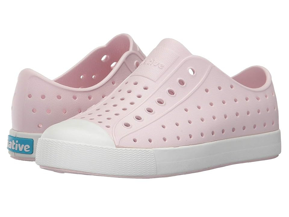 Native Shoes Kids Jefferson (Little Kid/Big Kid) Kids Shoes Milk Pink/Shell White : 5 Big Kid M, Synthetic | Zappos