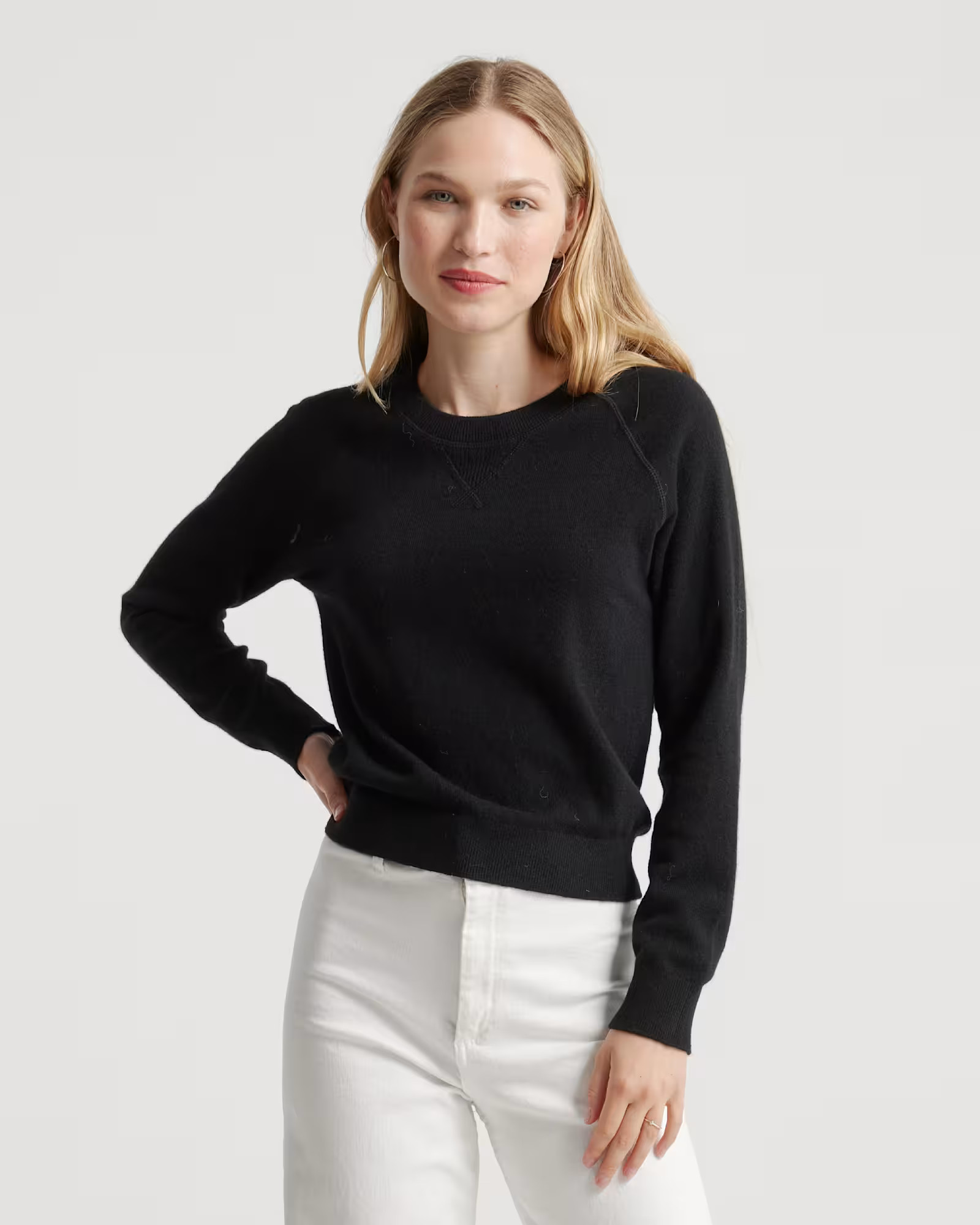 Mongolian Shrunken Cashmere Sweatshirt | Quince