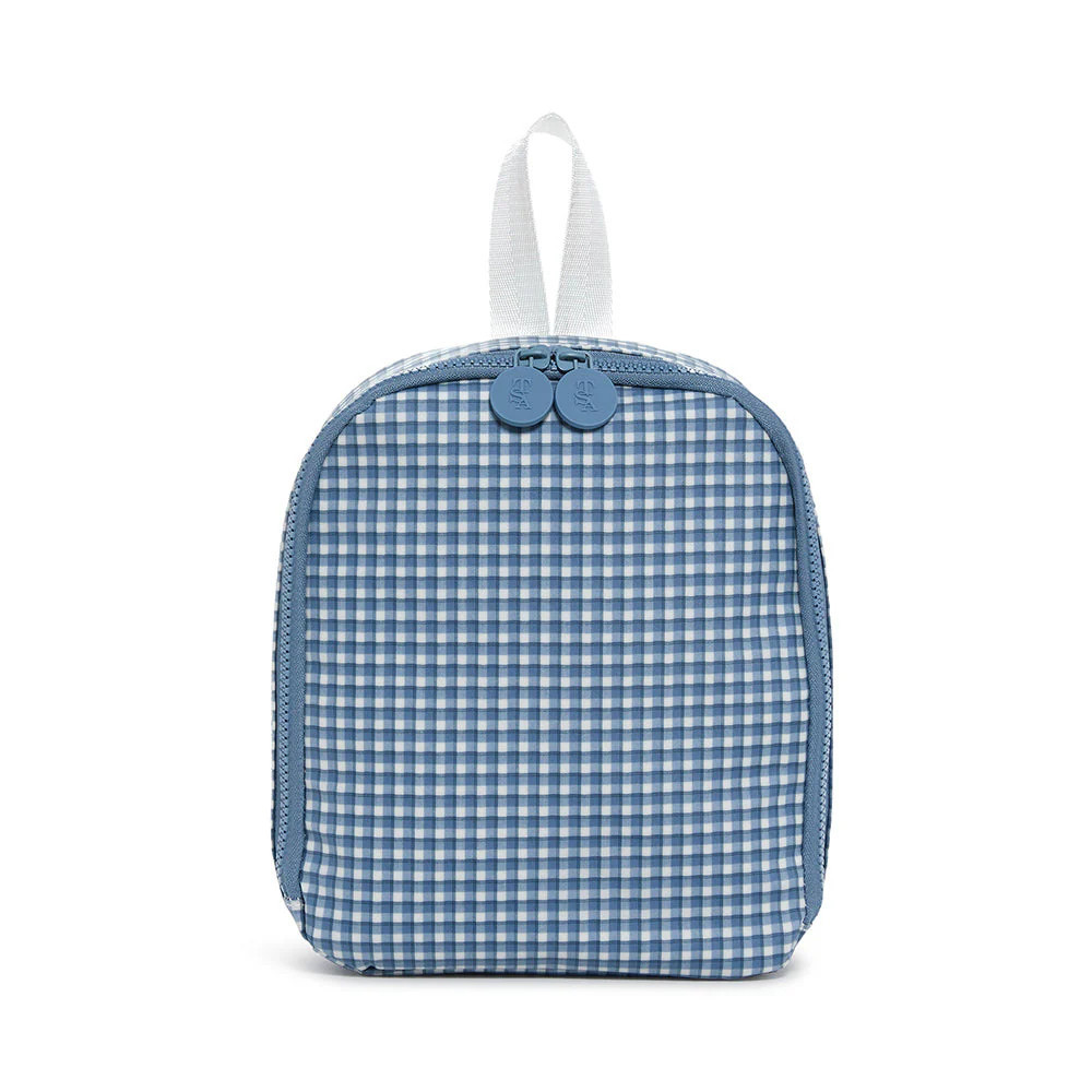 Insulated Lunch Bag - Bring It - Rodeo Check Indigo | TRVL DESIGN