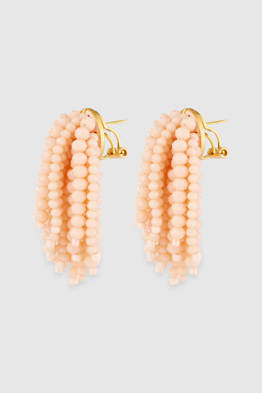 Fern Drop Earrings - Pink | Oroton | Oroton