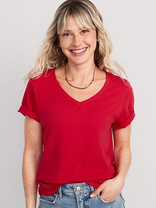 EveryWear V-Neck T-Shirt for Women | Old Navy (US)