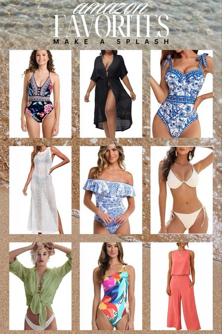 Make a splash with these fun summer swimsuits and coverups from Amazon Fashion! Scroll down to shop! Xo!

#LTKSeasonal #LTKStyleTip #LTKSwim
