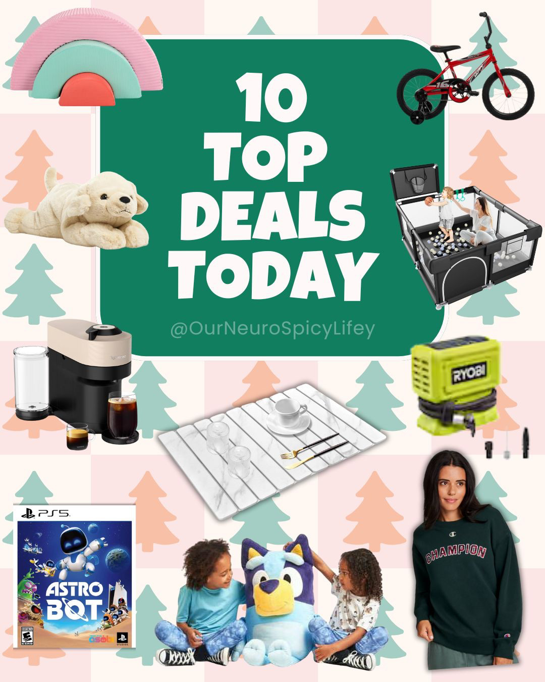 10 of the top deals for today! The more you look, them ore deals you find that you wouldn't otherwise think of looking for. Follow and come back each day throughout December for daily deals!

#Giftguides #Topdeals #DailyDeals #Giftsforher #giftsforhim #Giftideas 

 #LTKCyberWeek #LTKGiftGuide #LTKHoliday