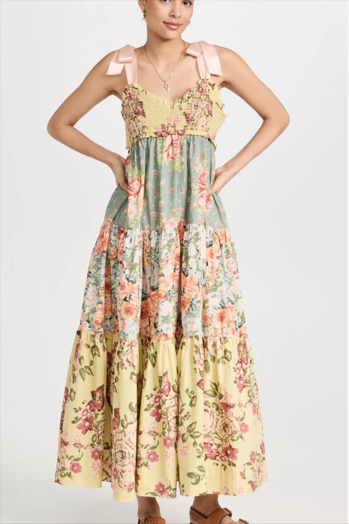 Bluebell Mixed Floral Cotton Maxi … curated on LTK