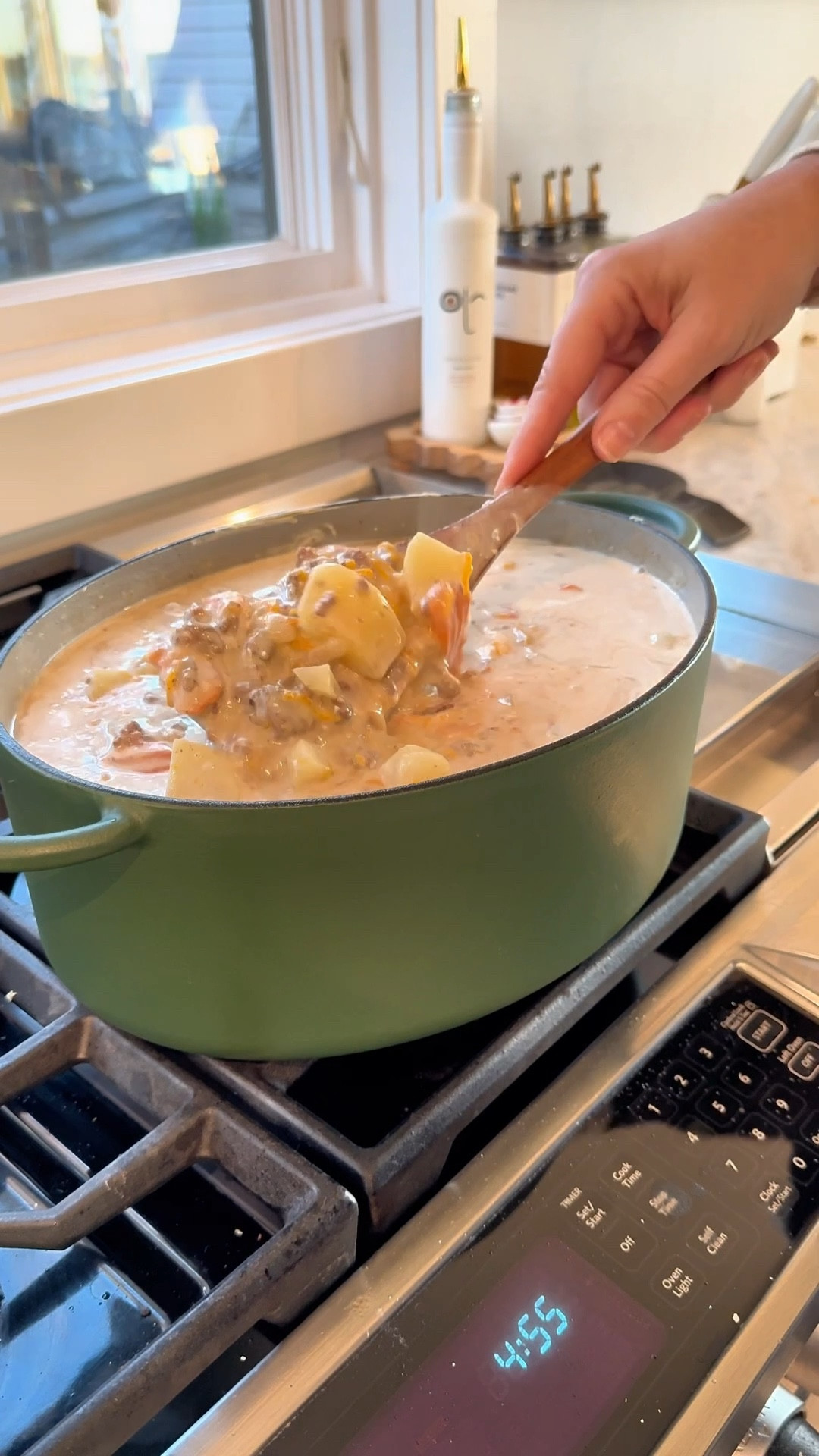 I’ve been using The Dutchess Dutch Oven from @greatjonesgoods, and I’m completely obsessed. This gorgeous green color feels so festive — it looks amazing on my stovetop and even better on the table. 💚

Not only is it beautiful, but it’s practical too. I doubled my recipe and still had room to spare! The Dutchess is safe for all stovetops (yes, even induction), comes in six stunning matte colors, and the oval shape fits a whole chicken perfectly — which makes it a total holiday must-have.

Whether you’re hosting or just cooking cozy dinners at home, this Dutch oven does it all in style. 🥘✨

#GreatJones #ad @GreatJones

#LTKSaleAlert #LTKHome