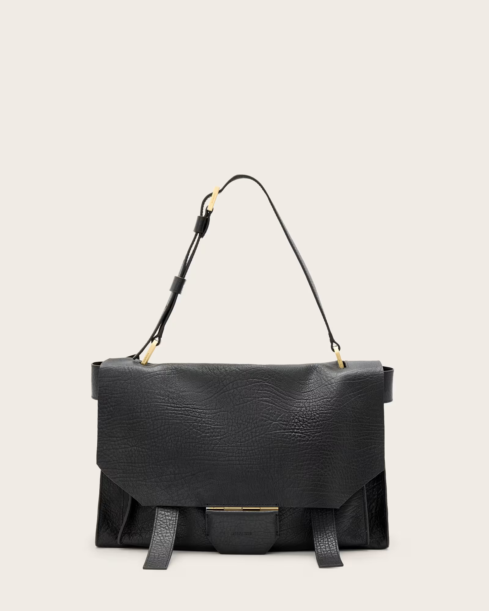 Ursa Grain Leather Satchel Bag | AllSaints US