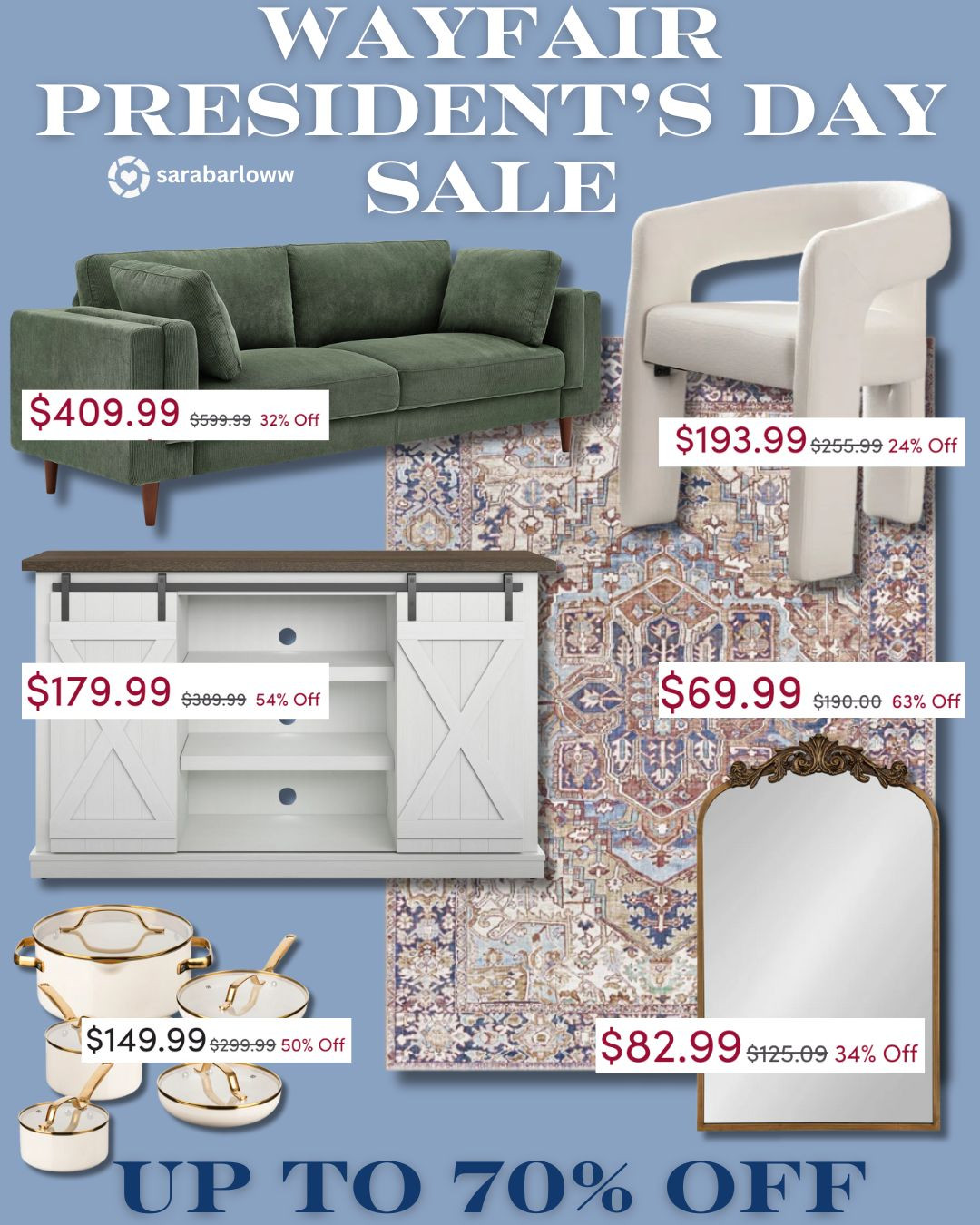 celebrate President's Day with Wayfair! shop up to 70% off all your home favorites while these prices are still around!  

 #LTKHome #LTKSaleAlert #LTKFindsUnder100