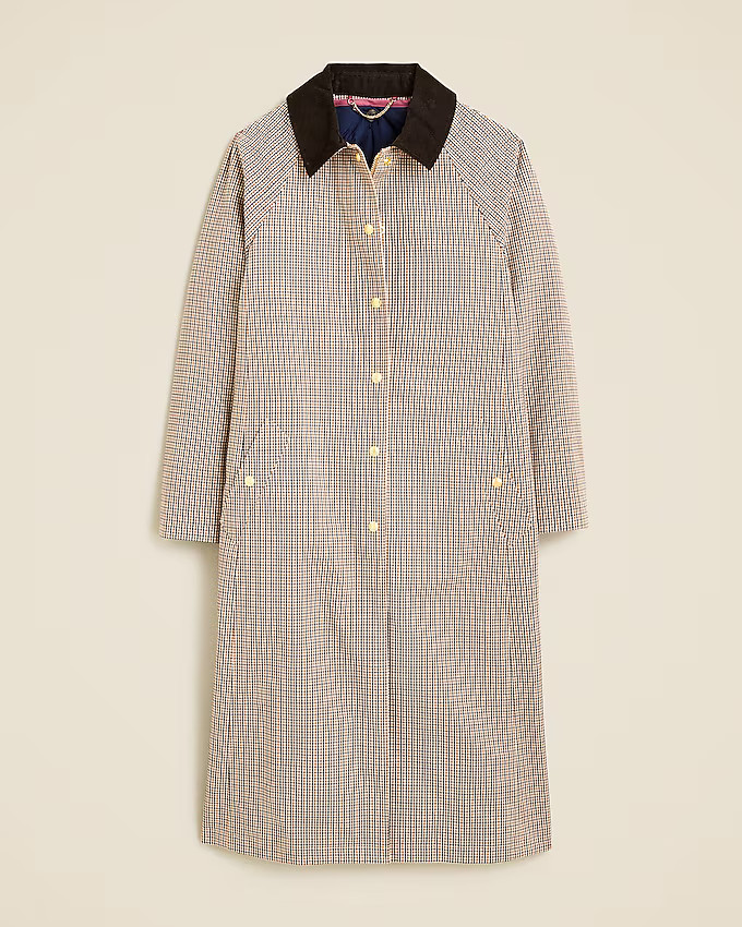 Long Barn Jacket™ in plaid | J. Crew US