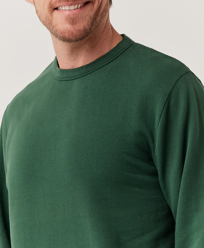clearance the downtime relaxed sweatshirt | Pact Apparel