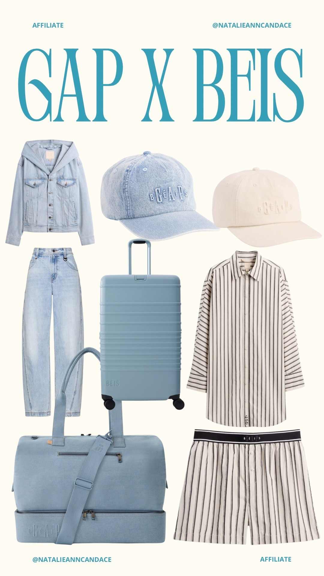 GAP X BEIS COLLECTION🤍✈️ travel, beis, luggage see, travel outfits.

#LTKStyleTip #LTKSeasonal #LTKItBag