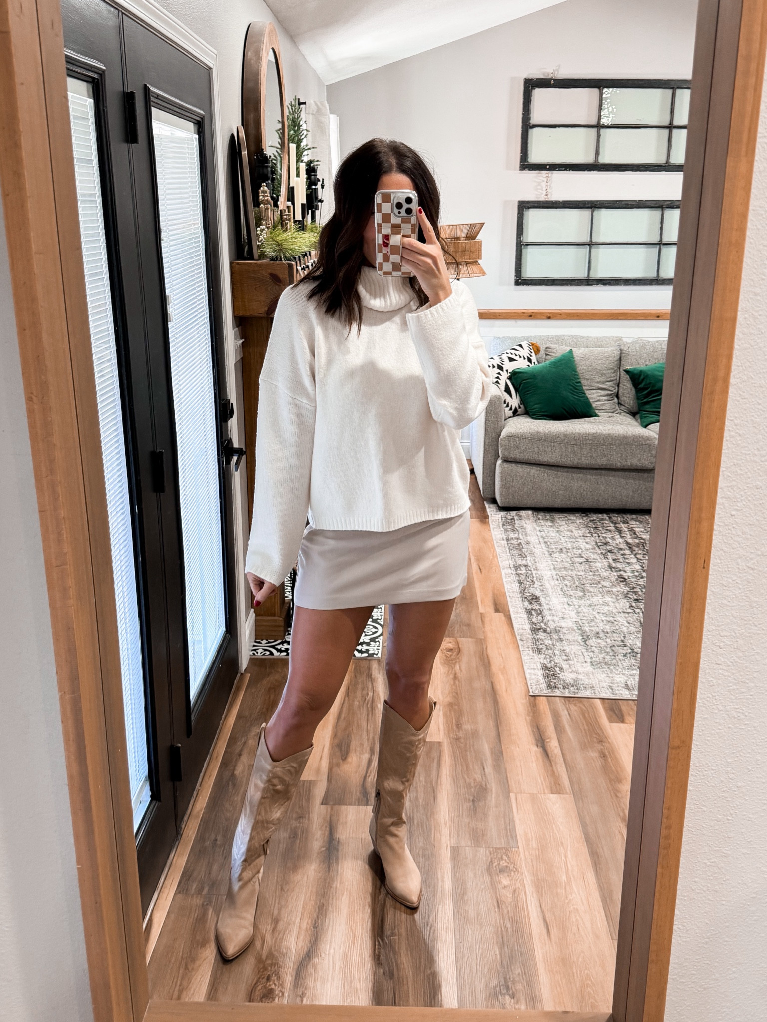 Sweater-medium
Skort-medium
Boots-tts 8

#LTKSeasonal #LTKstyletip #LTKshoecrush