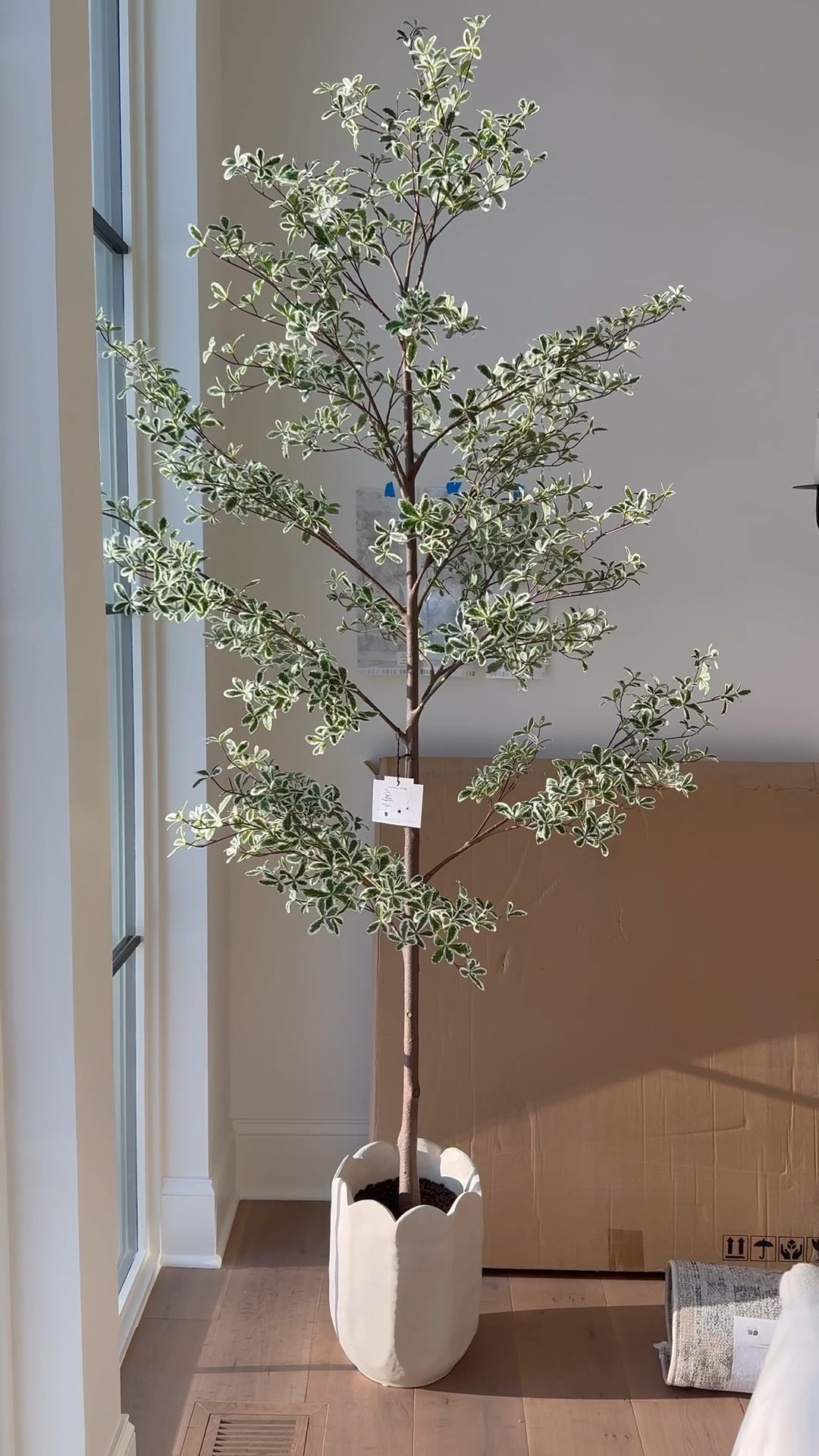 The prettiest Target faux tree!! Also linking new dining room chairs and table coming soon! 

#LTKHome